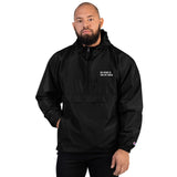 MY HOOD IS FOR MY HOOD - Embroidered Champion Packable Jacket (MULTIPLE COLORS)