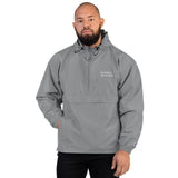 MY HOOD IS FOR MY HOOD - Embroidered Champion Packable Jacket (MULTIPLE COLORS)