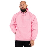 MY HOOD IS FOR MY HOOD - Embroidered Champion Packable Jacket (MULTIPLE COLORS)