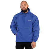 MY HOOD IS FOR MY HOOD - Embroidered Champion Packable Jacket (MULTIPLE COLORS)