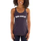 Hood Scholar - Women's Racerback Tank (MULTIPLE COLORS)