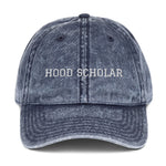 Hood Scholar - Vintage Cotton Twill Cap