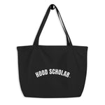 Hood Scholar - Large organic tote bag