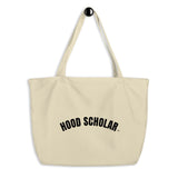 Hood Scholar - Large organic tote bag