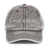 Hood Scholar - Vintage Cotton Twill Cap