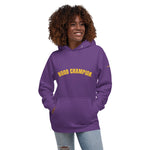 PURPLE UNISEX LIMITED EDITION - LSU HOOD CHAMPION Hoodie (All RESPECT to #10 Angel Reese!!)