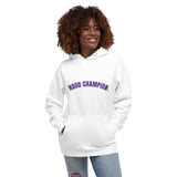 UNISEX LIMITED EDITION - LSU HOOD CHAMPION Hoodie (All RESPECT to #10 Angel Reese!!)