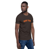 SALE!  HOOD TEAM - Short-Sleeve Unisex T-Shirt - BROWN (Small - XL)