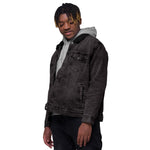 Hood Scholar - Unisex Denim Sherpa Jacket