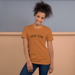 SALE!  HOOD TEAM - Short-Sleeve Unisex T-Shirt - ORANGE (Small-2X)