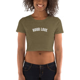 HOOD LOVE - Women’s Crop Tee