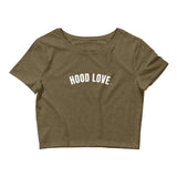 HOOD LOVE - Women’s Crop Tee